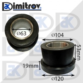Буферен тампон Ø 63 х Ø 104 х 72 mm